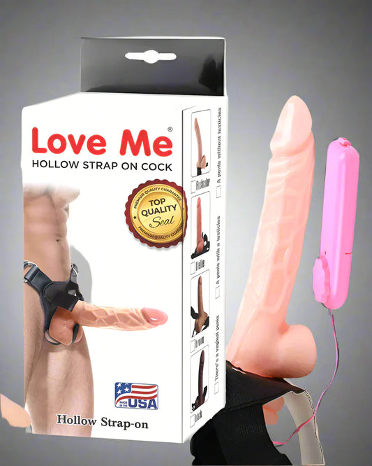 Belt 9 inch Silicone Condom
